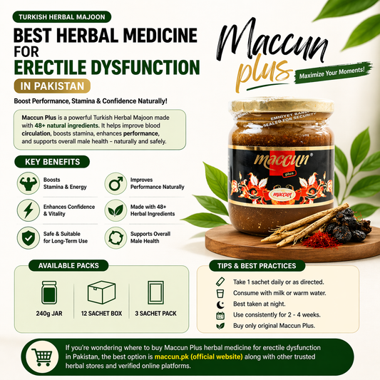 Best Herbal Medicine for Erectile Dysfunction in Pakistan