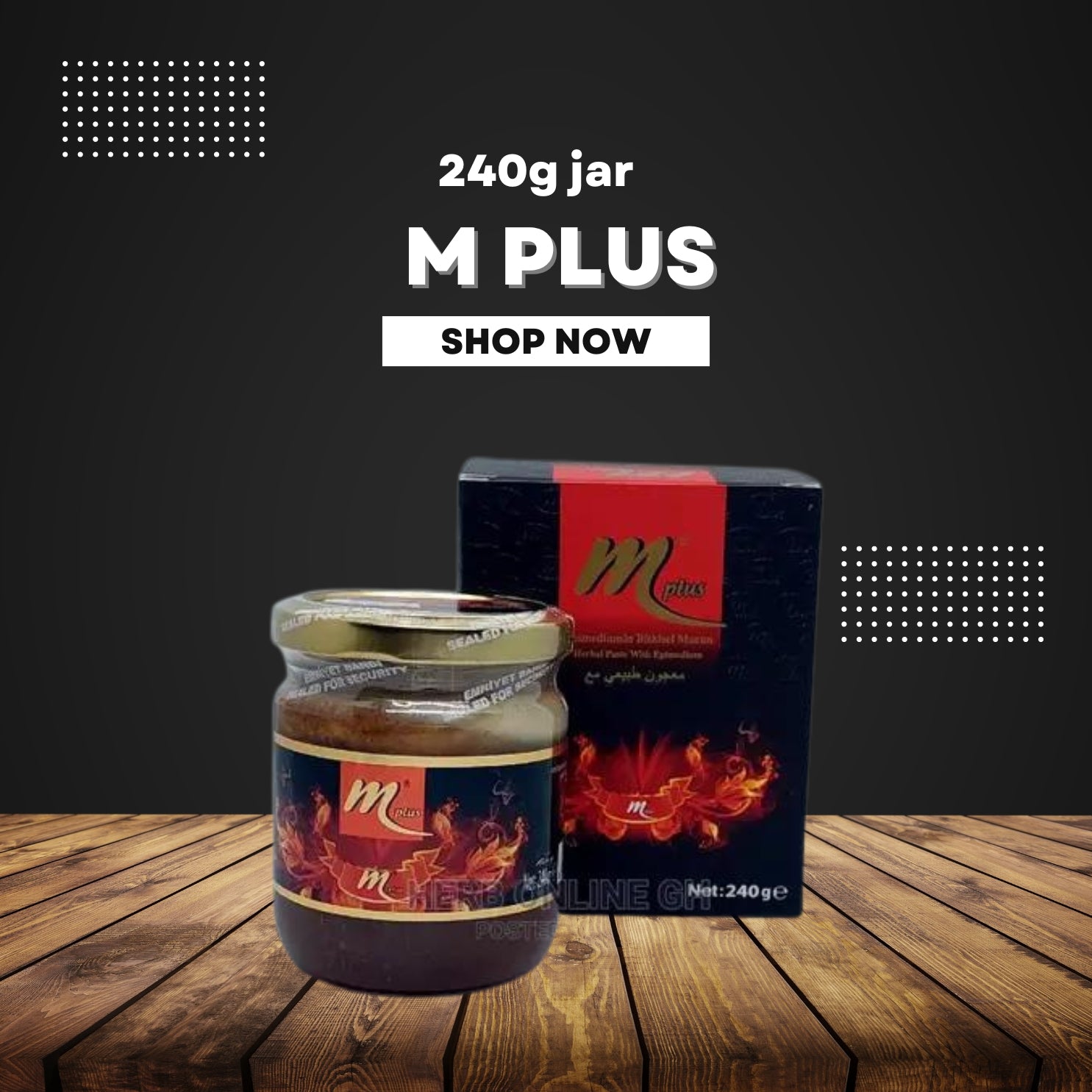 M Plus Macun Turkey 240g Jar – Maccun